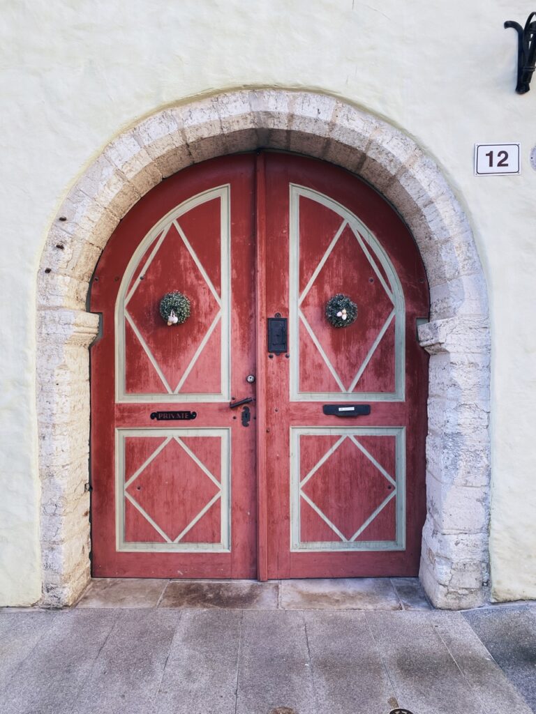 Tallinn colorful doors