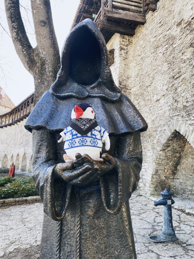 Three monks Statues Tallinn