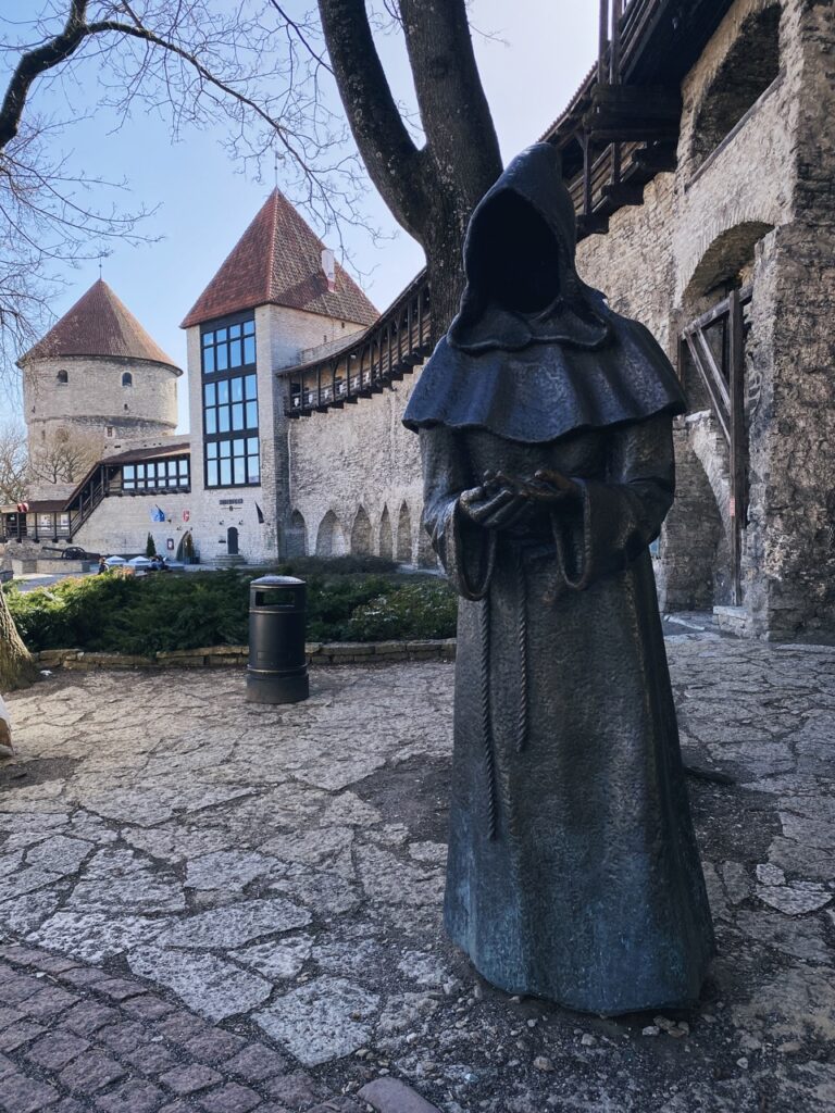 Three monks Statues Tallinn