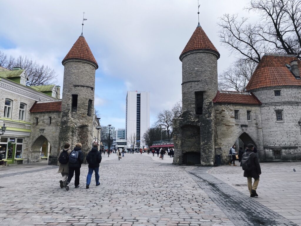 Viru gate Tallinn