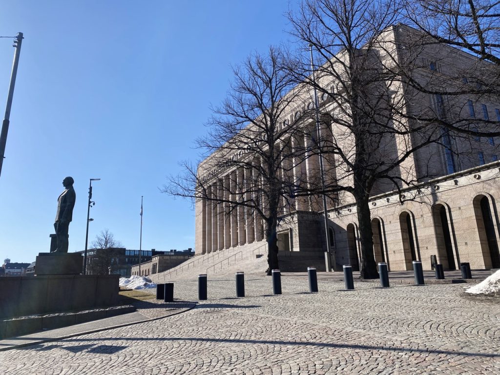 Helsinki parliament house
