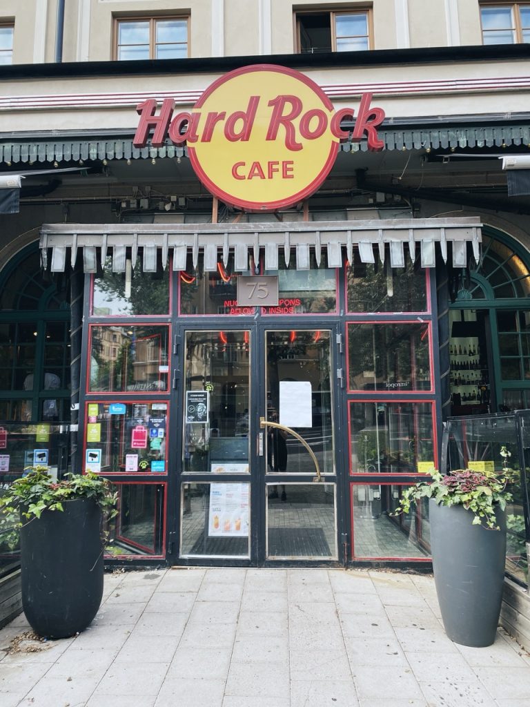 Hard rock cafe Stockholm