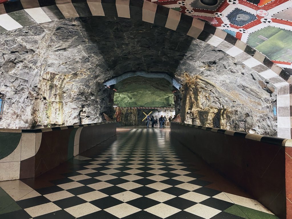 Kungstradgarden subway station stockholm