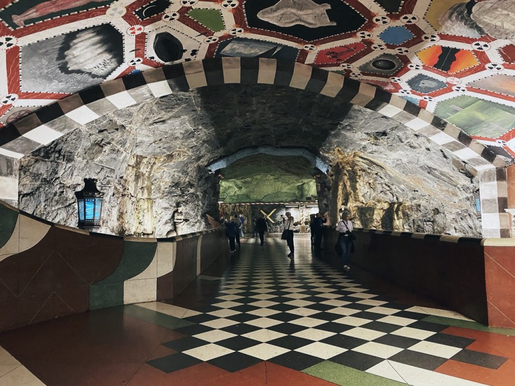 Kungstradgarden subway station stockholm