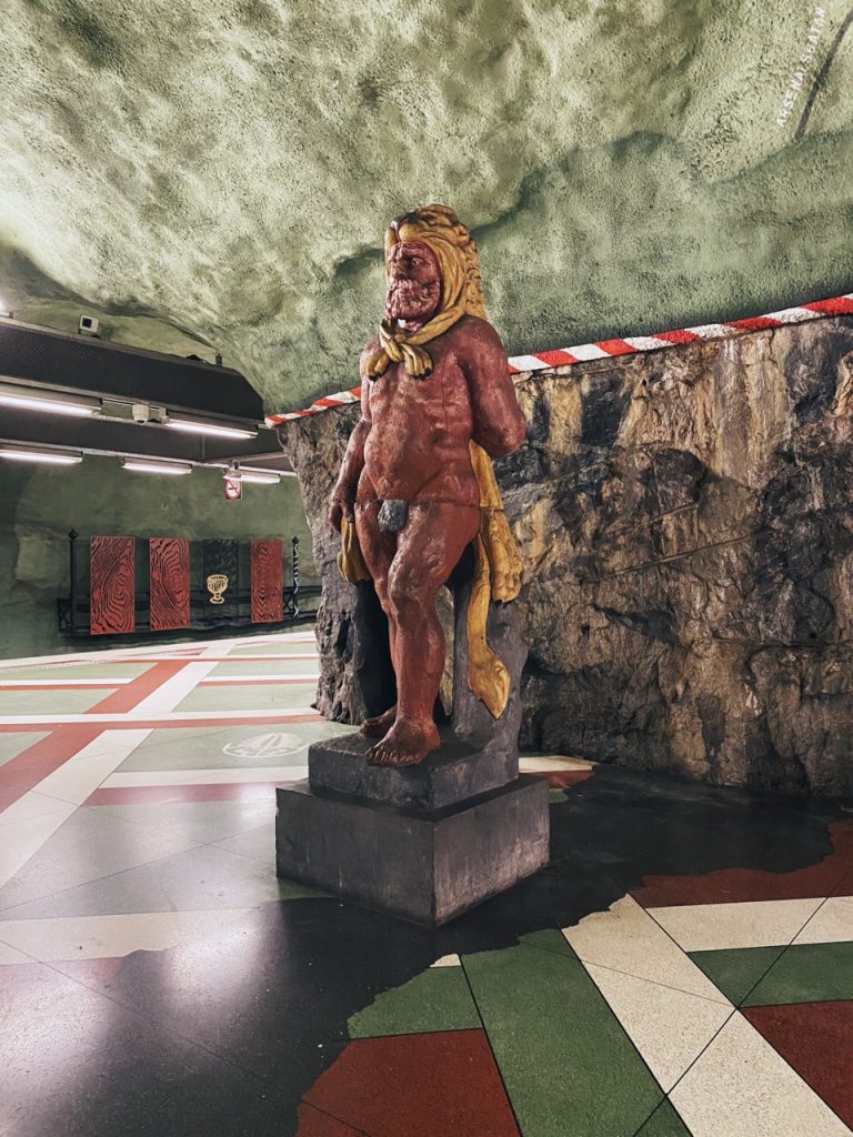 Kungstradgarden subway station stockholm