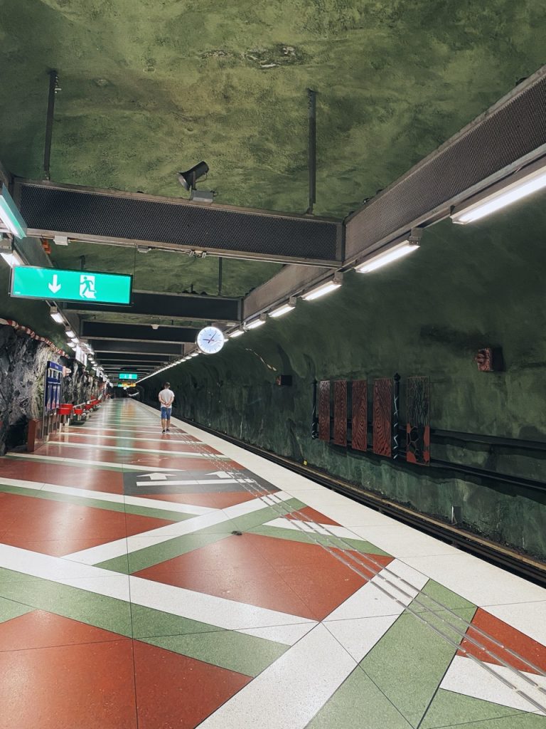 Kungstradgarden subway station stockholm