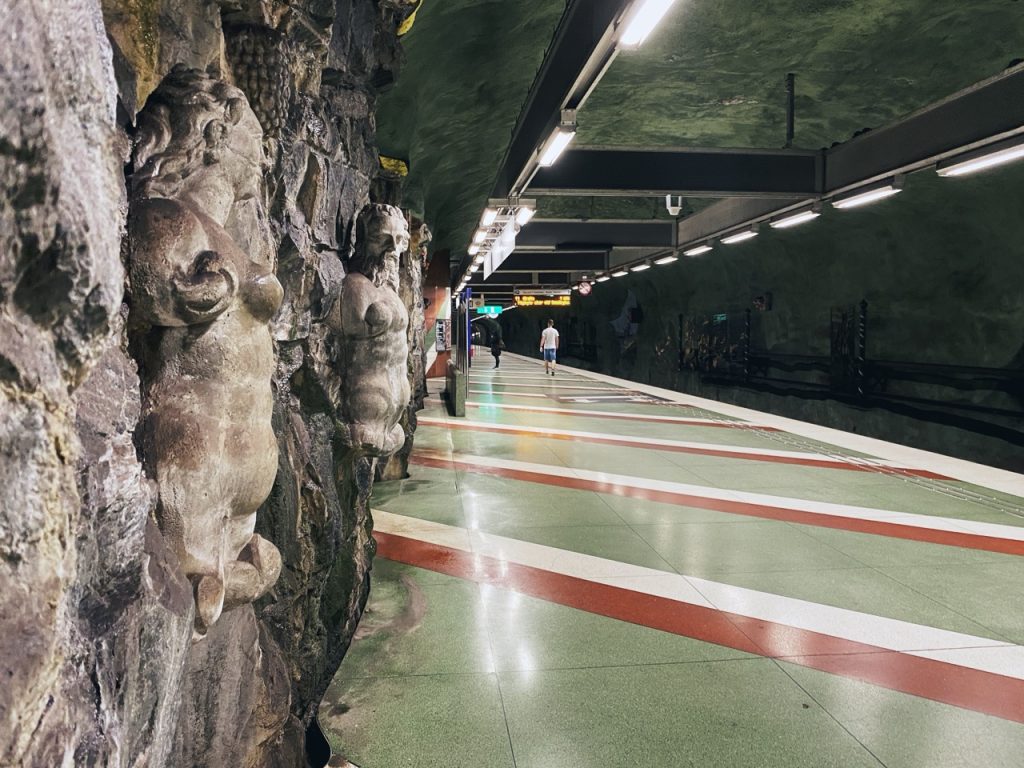 Kungstradgarden subway station stockholm