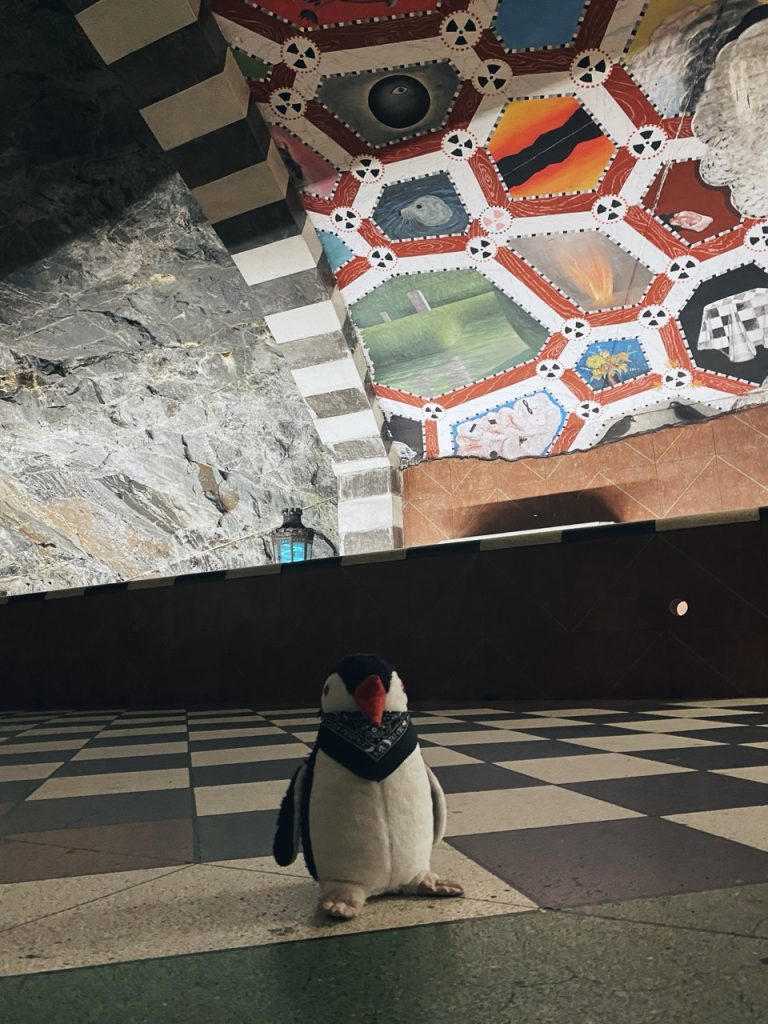 Kungstradgarden subway station stockholm