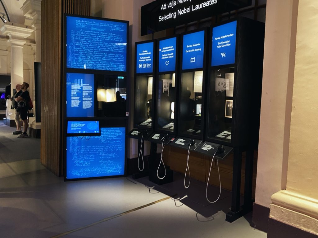 Nobel price Museum Stockholm large