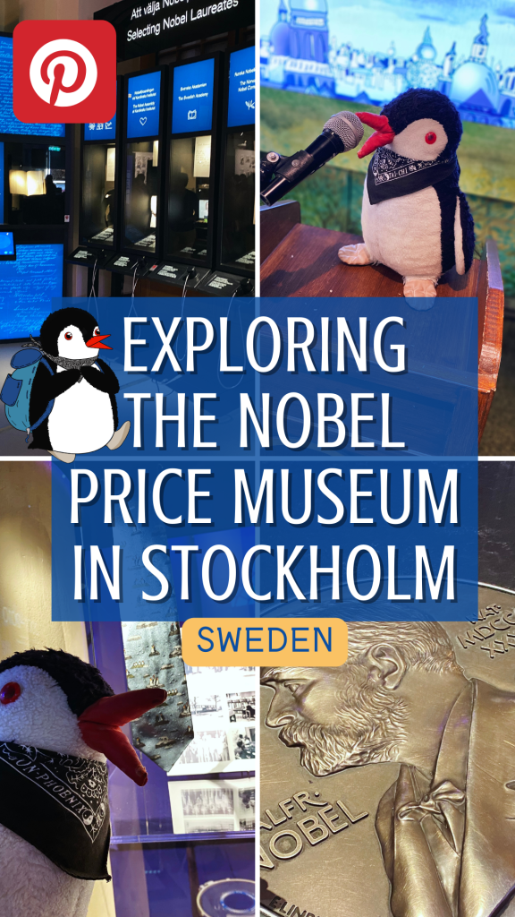 Nobel price Museum Stockholm Visit