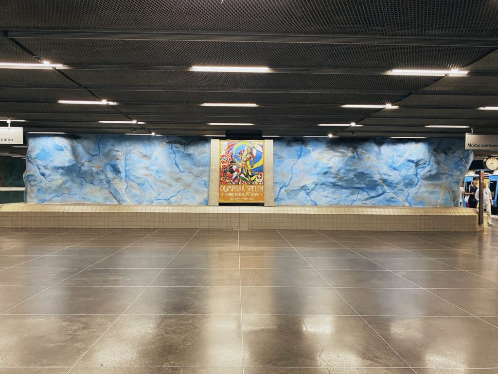 Stadium stockholm Metro station