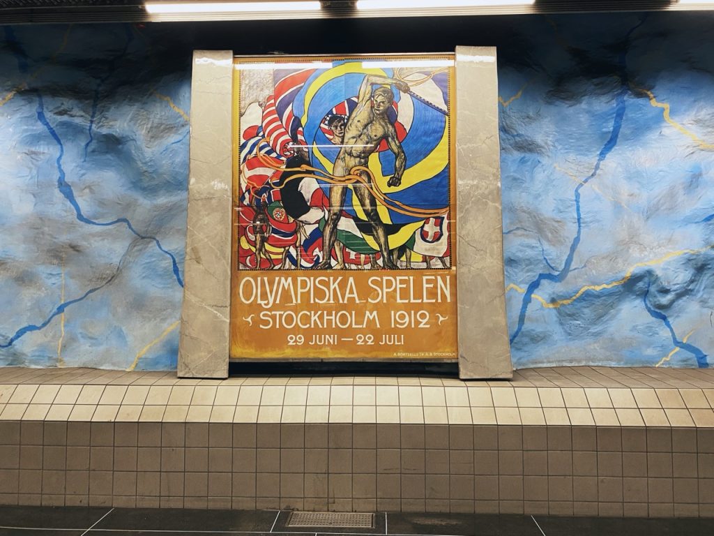Stadium stockholm Metro station