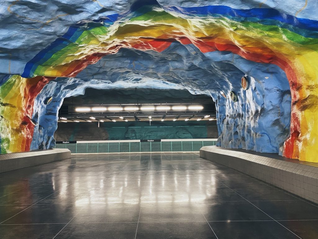Stadium stockholm Metro station