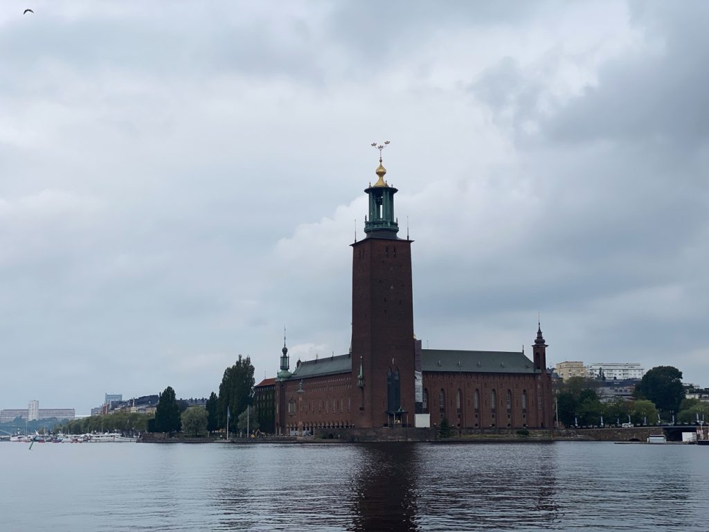 Stockholm city hall tower