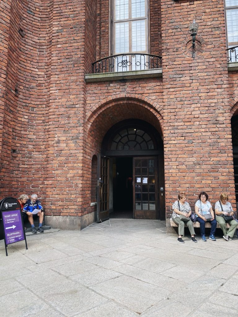Stockholm city hall tower