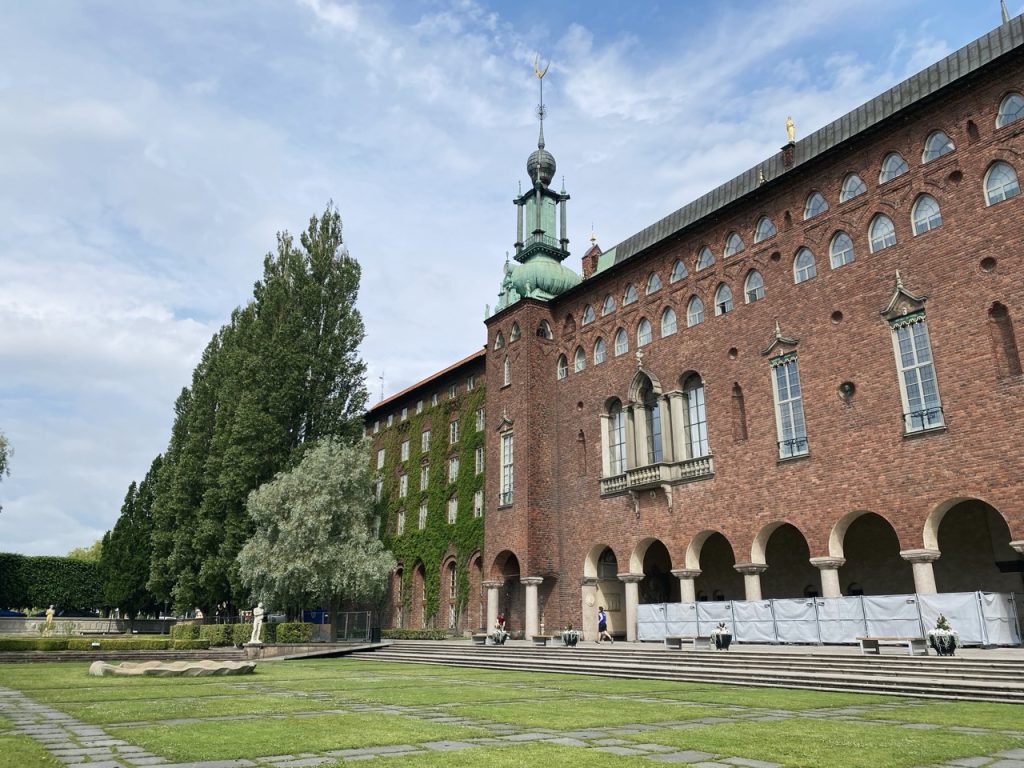 Stockholm city hall tower