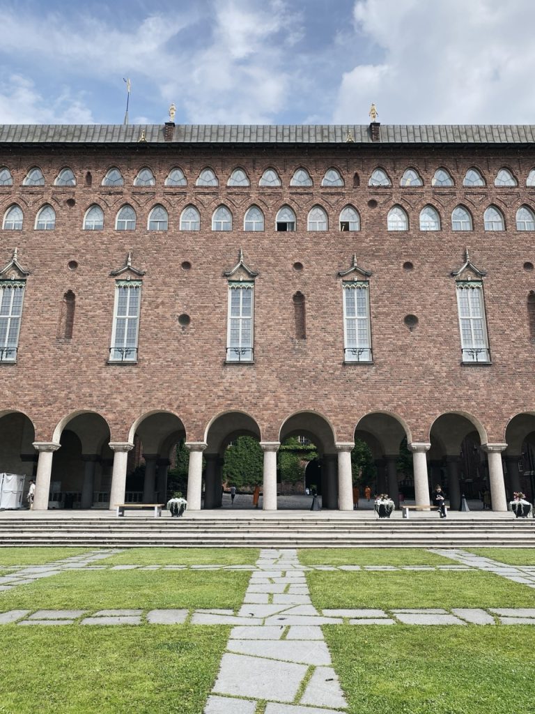 Stockholm city hall tower