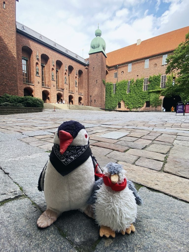 Stockholm city hall tower