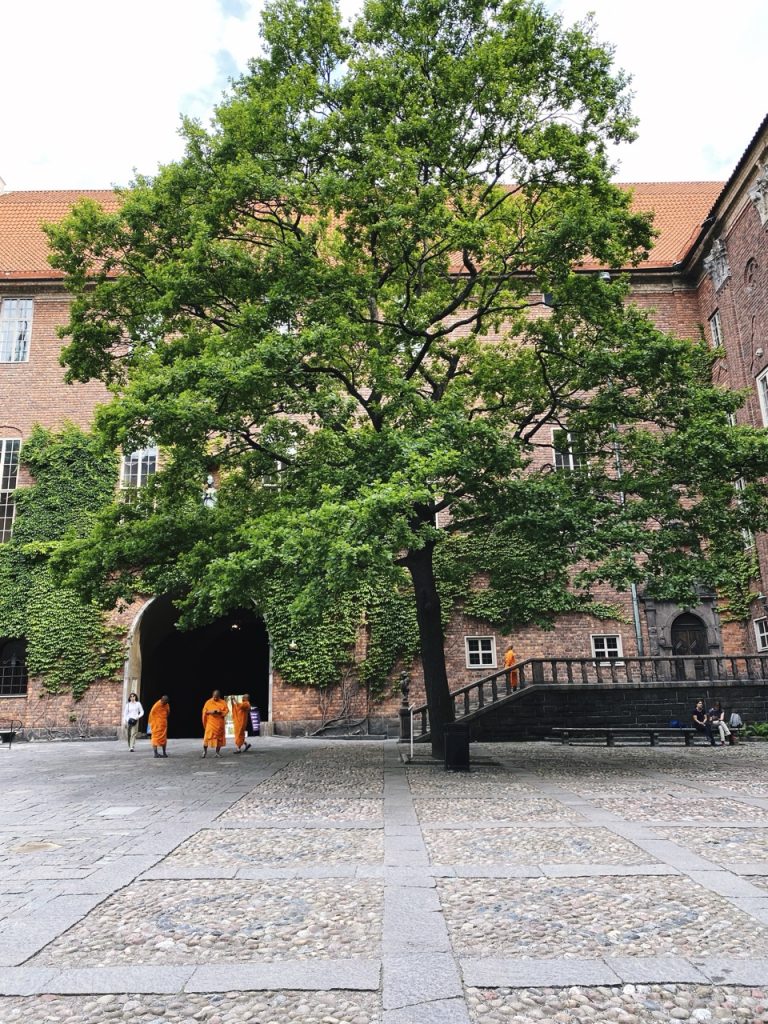 Stockholm city hall tower