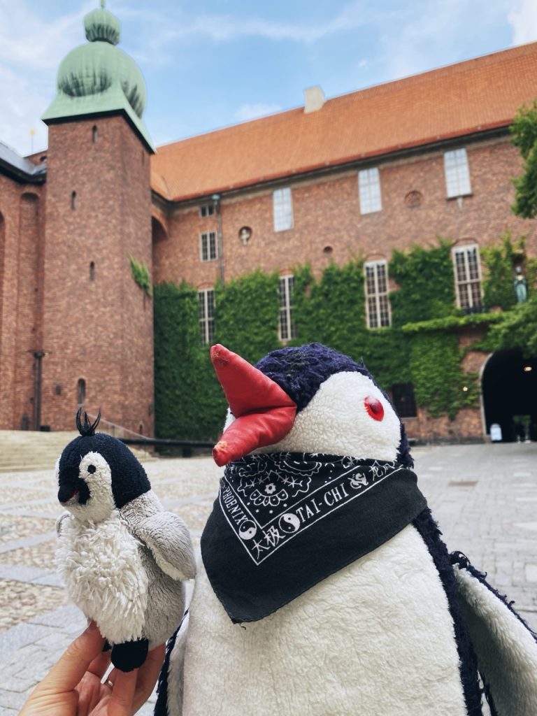 Stockholm city hall tower