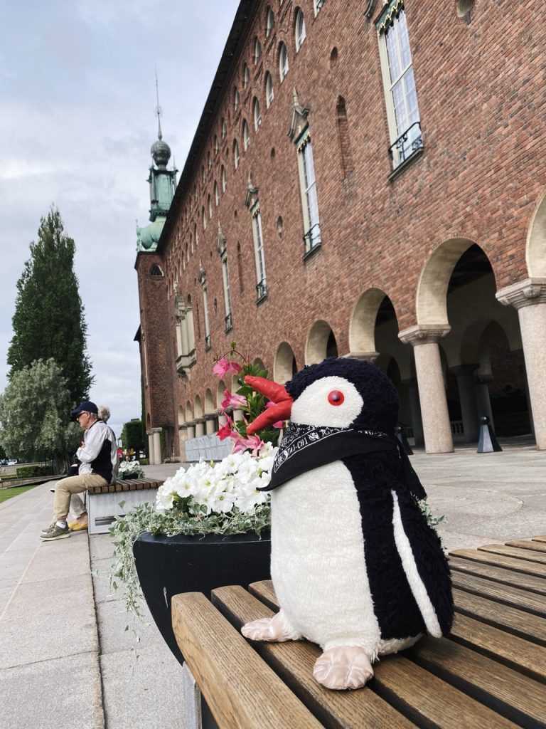 Stockholm city hall tower