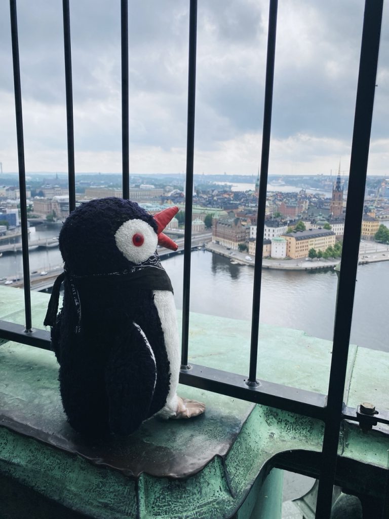 Stockholm city hall tower