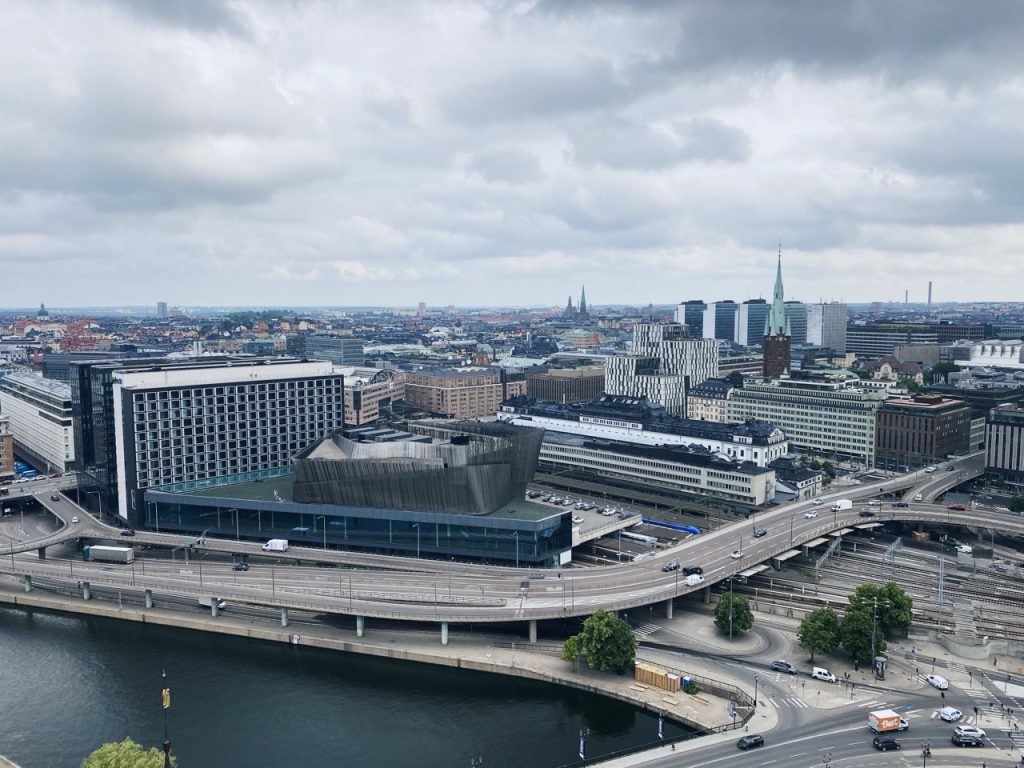 Stockholm city hall tower