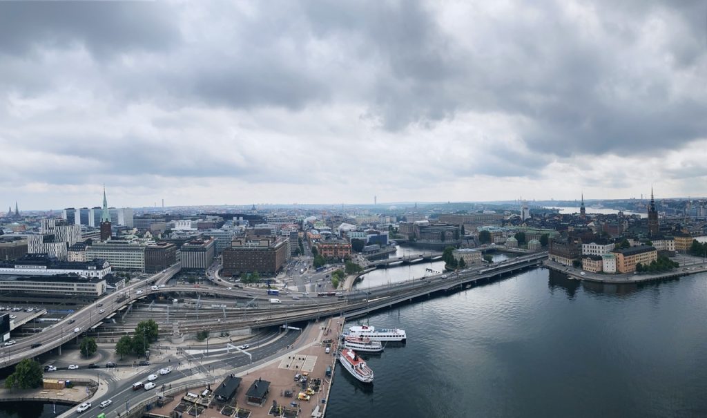 Stockholm city hall tower