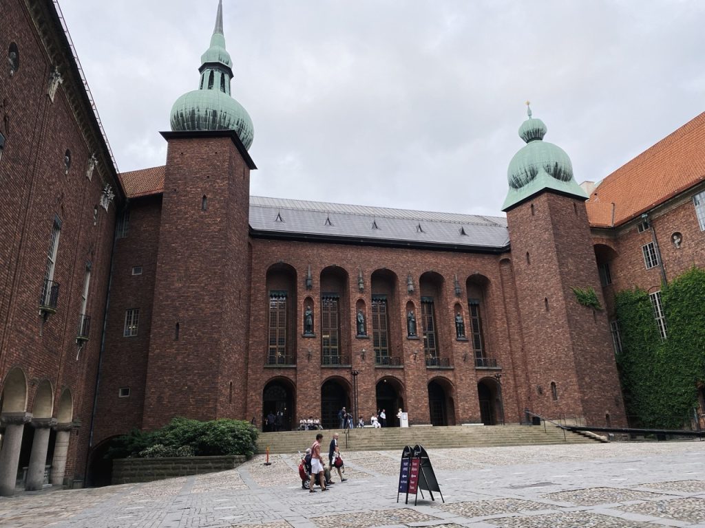 Stockholm city hall tower
