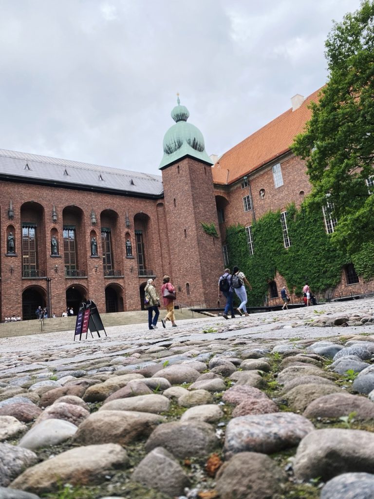 Stockholm city hall tower