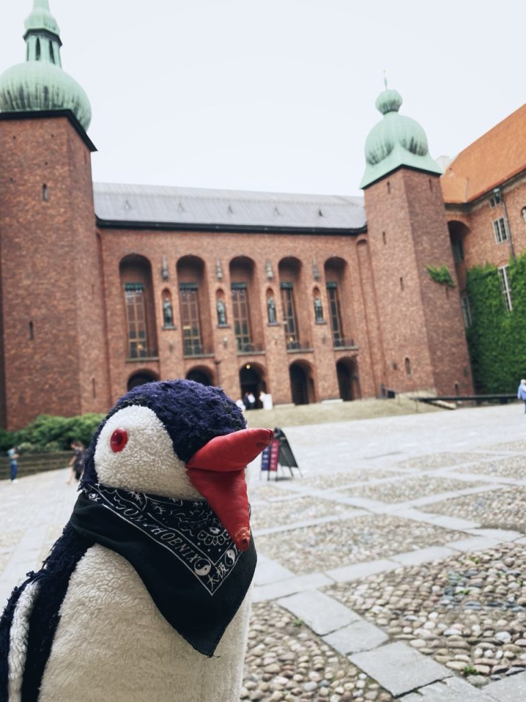 Stockholm city hall tower