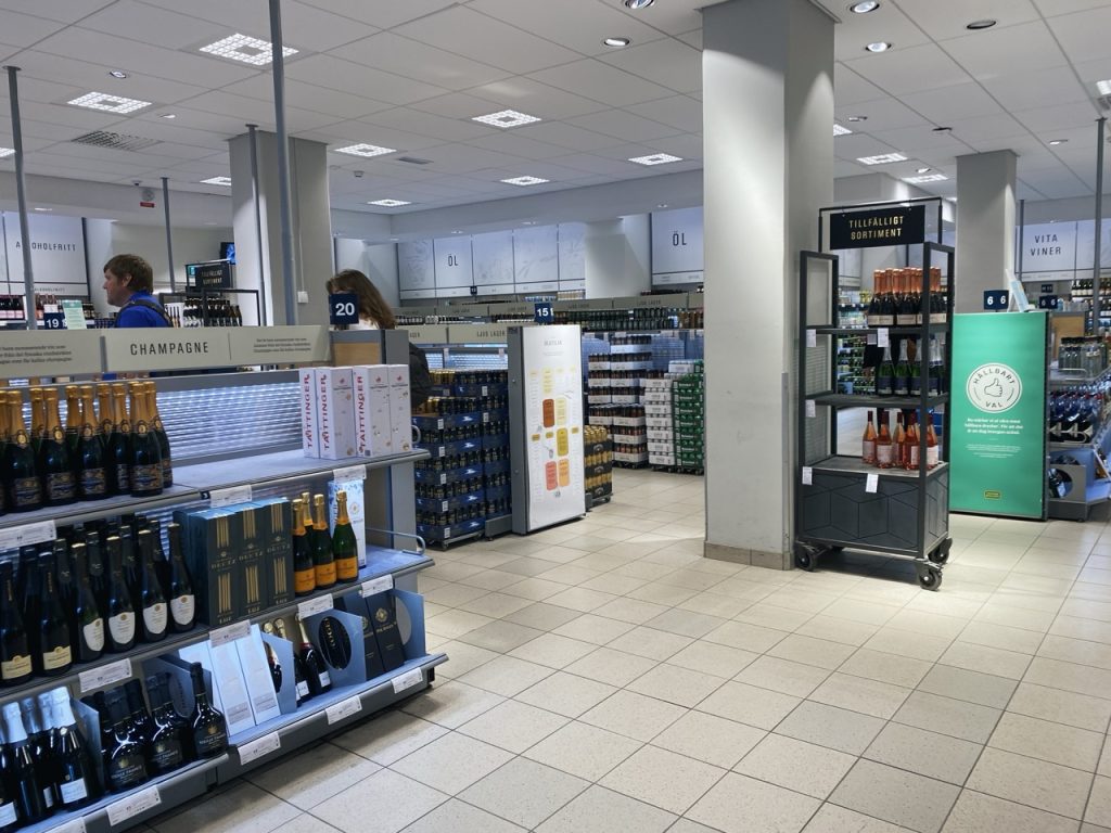 Stoskholm alcohol shop