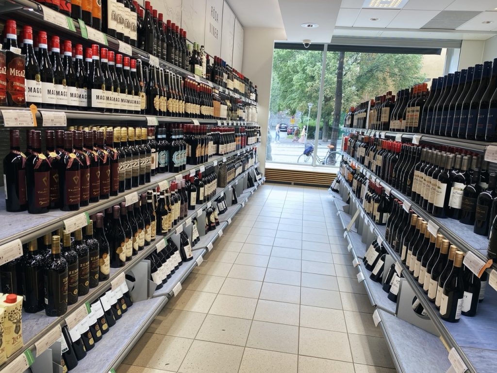 Stoskholm alcohol shop