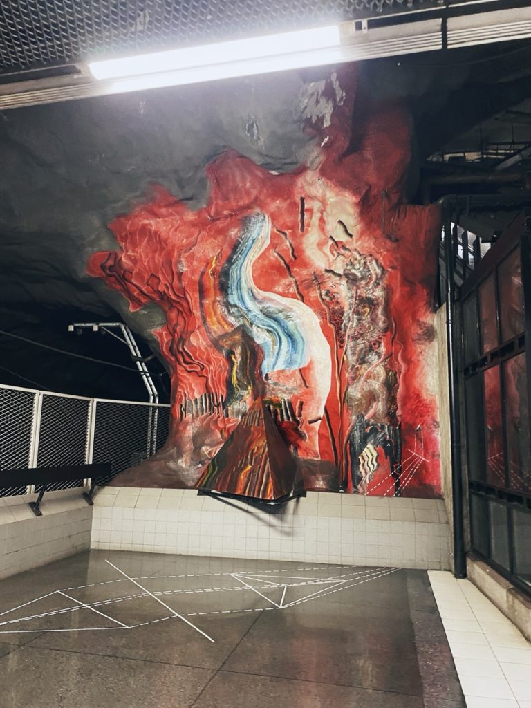 Tekniska hogskolan subway stockholm
