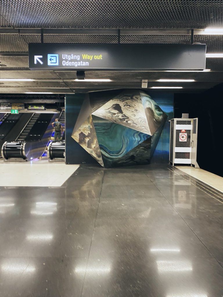 Tekniska hogskolan subway stockholm