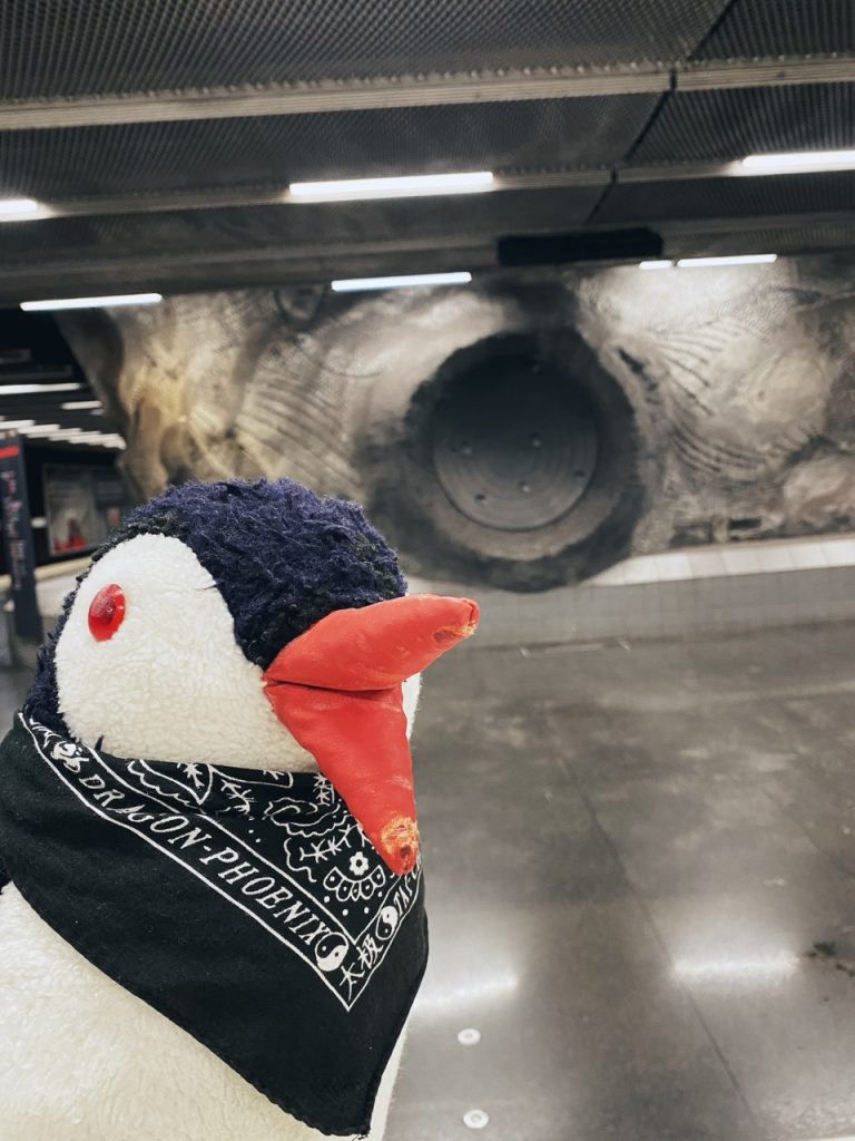 Tekniska hogskolan subway stockholm