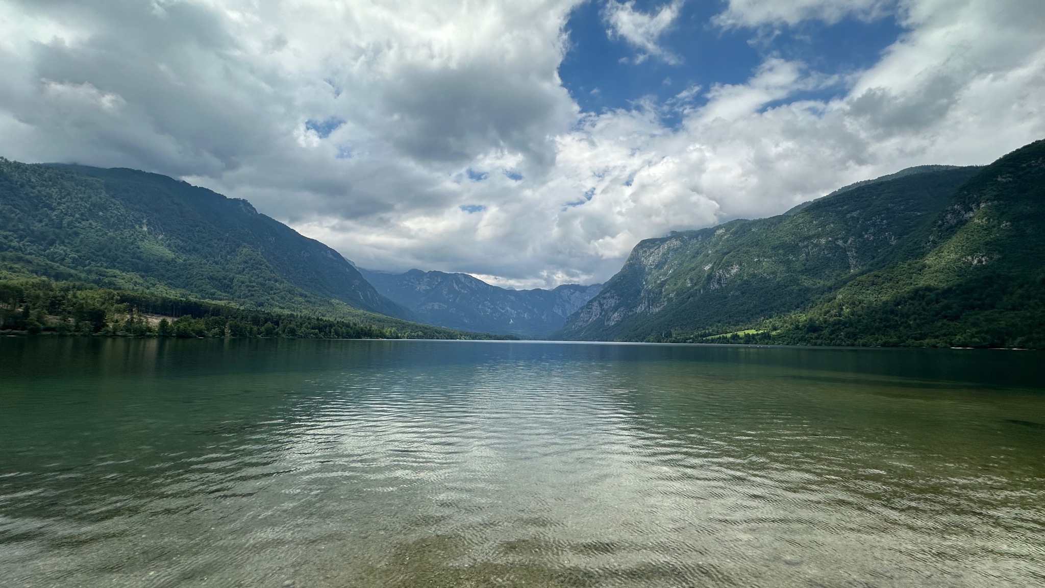 Lake Bohinj slovenia