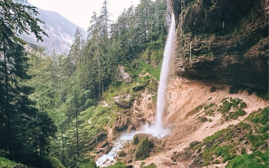 The pericnik Waterfall slovenia featured
