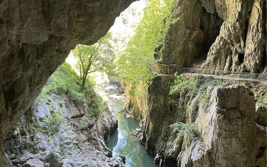 The skocjan cave slovenia featured