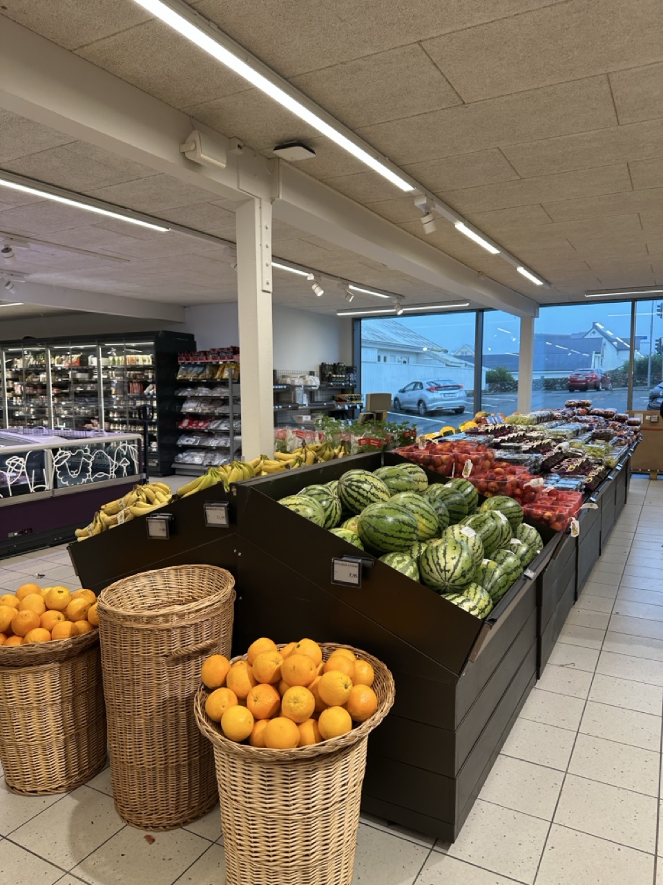 Faroe island grocerry Shopping