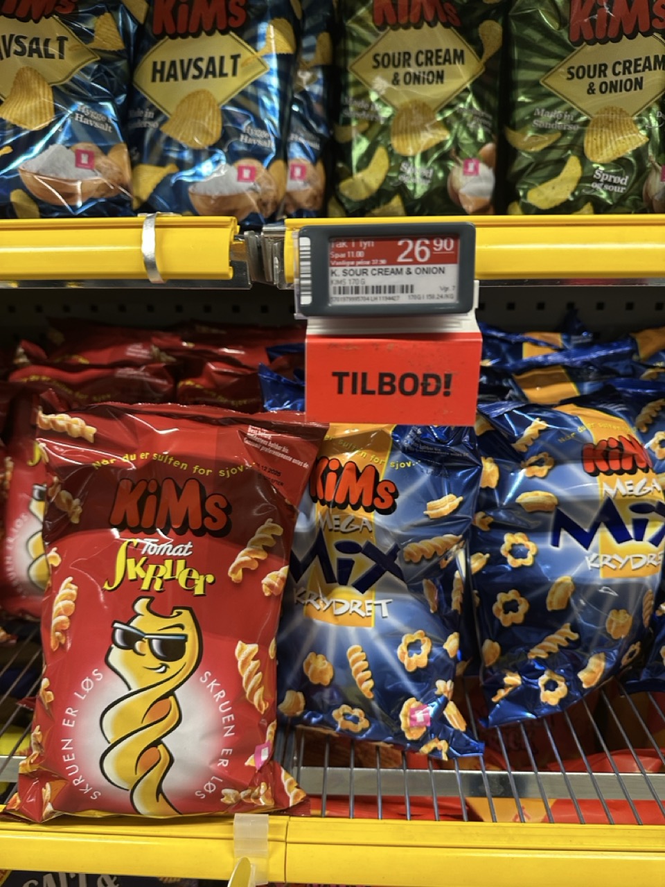Faroe island grocerry Shopping
