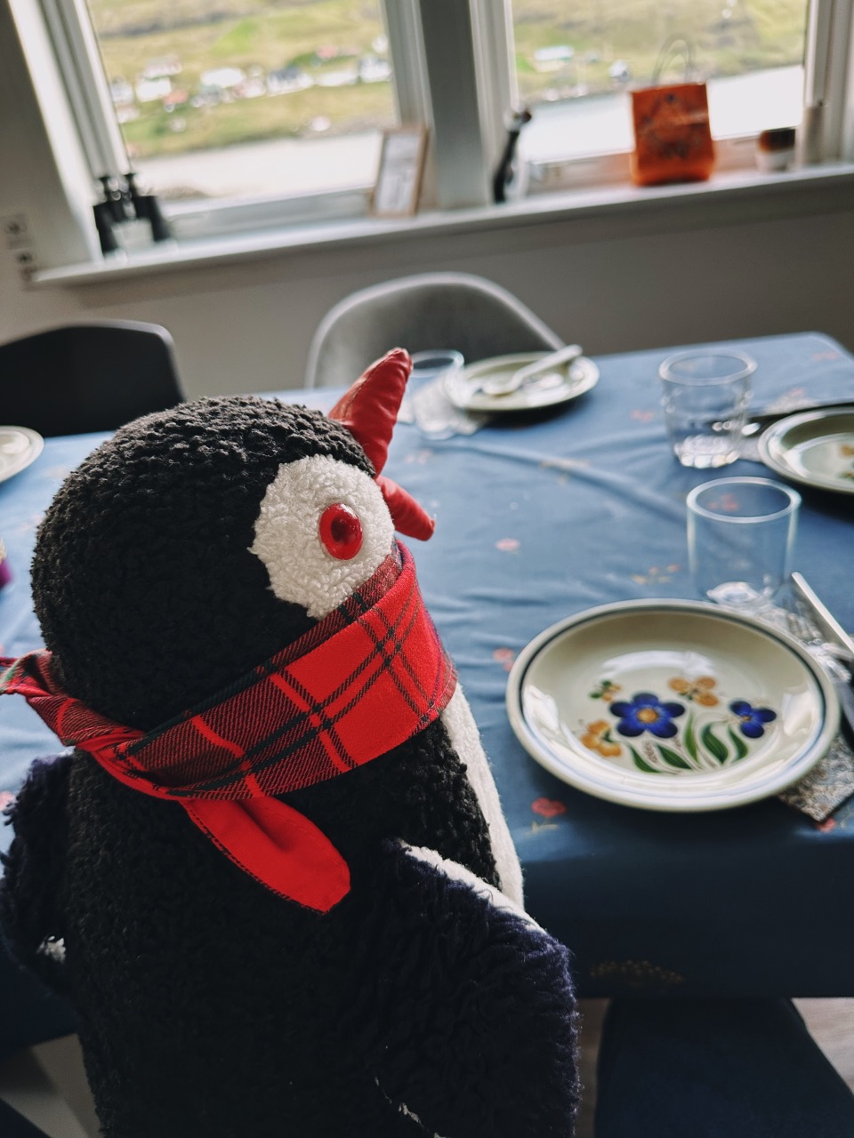 Faroe Islands dinner with Locals