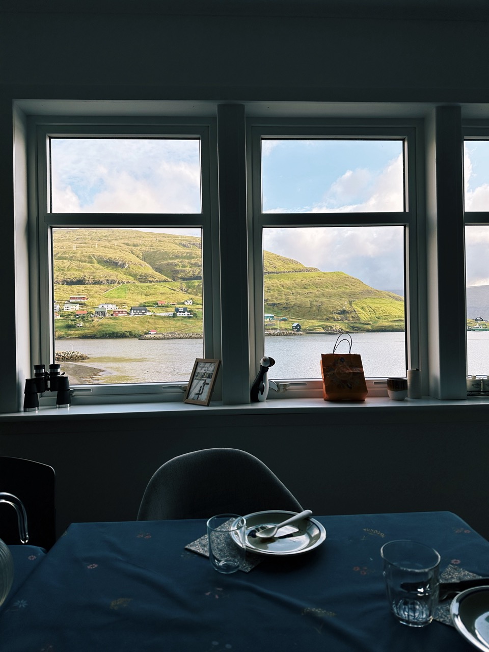 Faroe Islands dinner with Locals