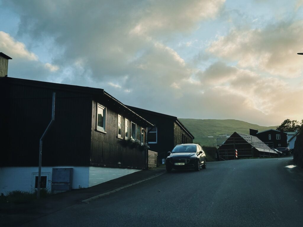 Faroe Islands dinner with Locals