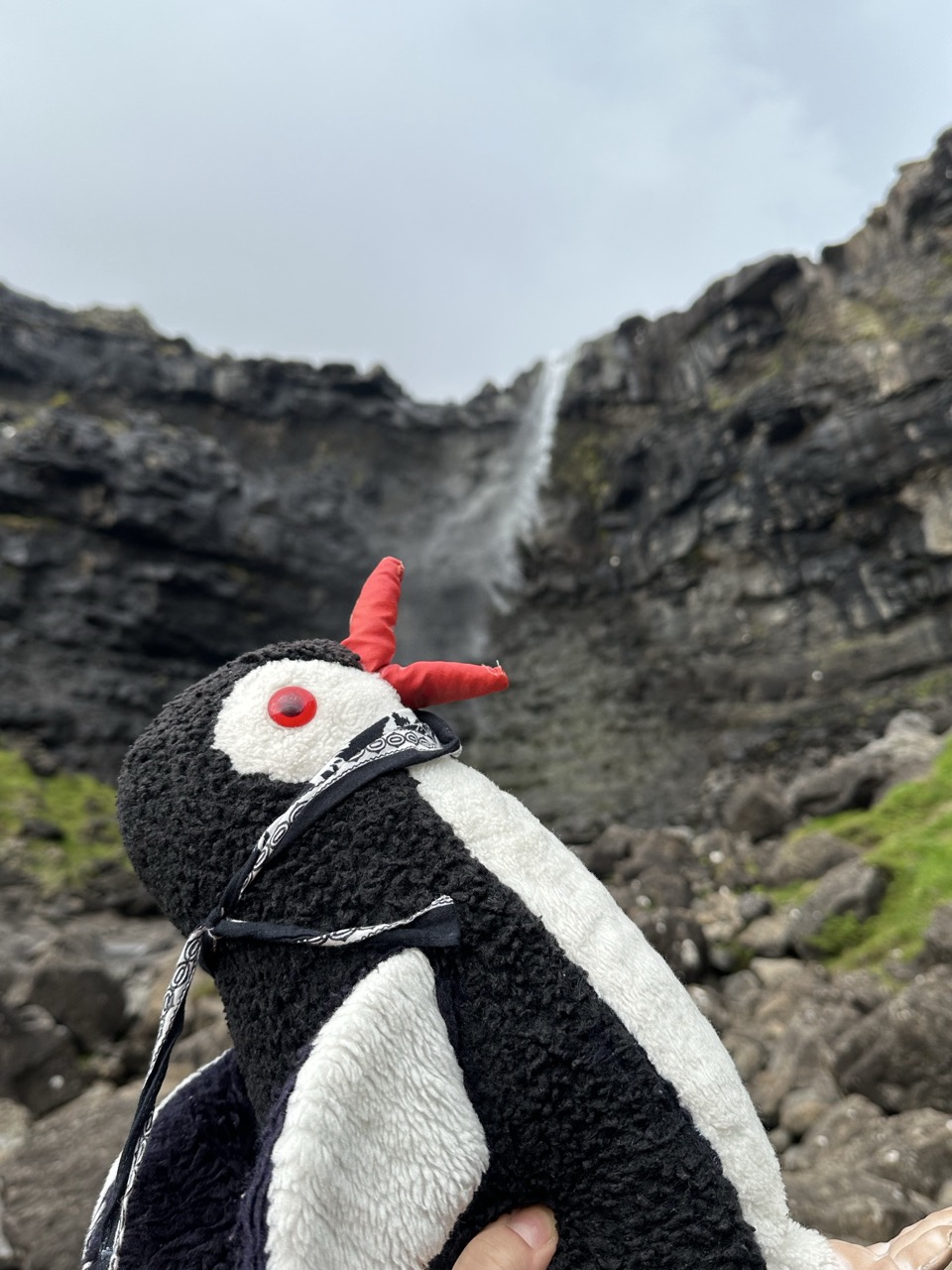Fossa waterfall Faroe Islands