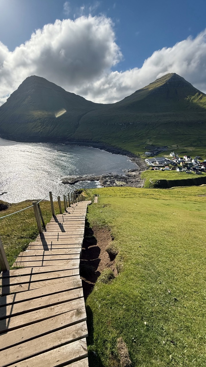 Gjogv Faroe Islands