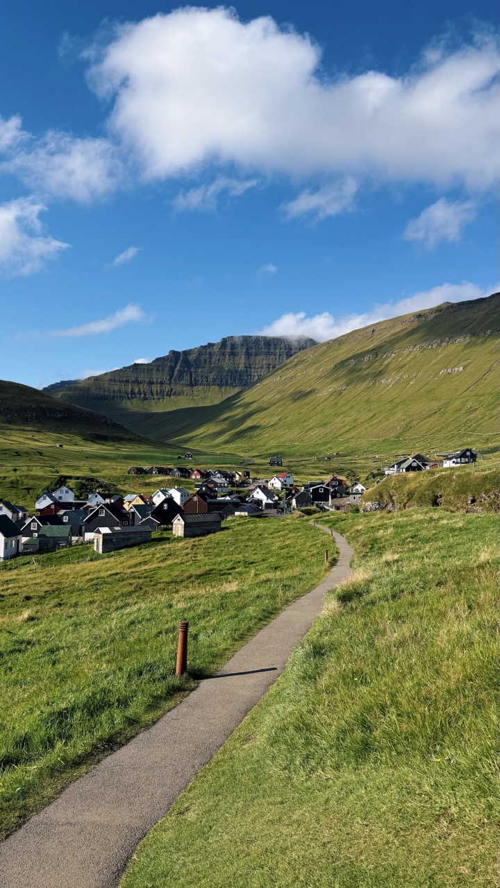 Gjogv Faroe Islands