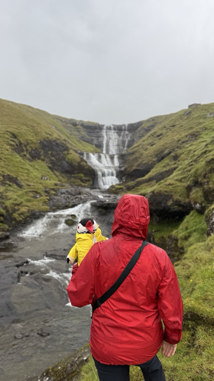 Hosvik waterfall Faroe Islands