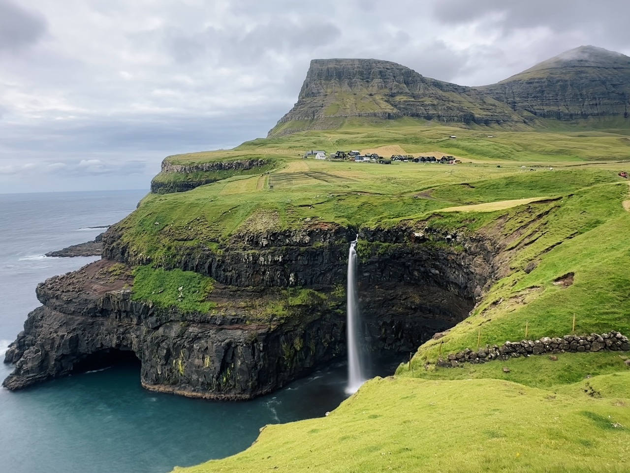 Mulafossur Waterfall visit