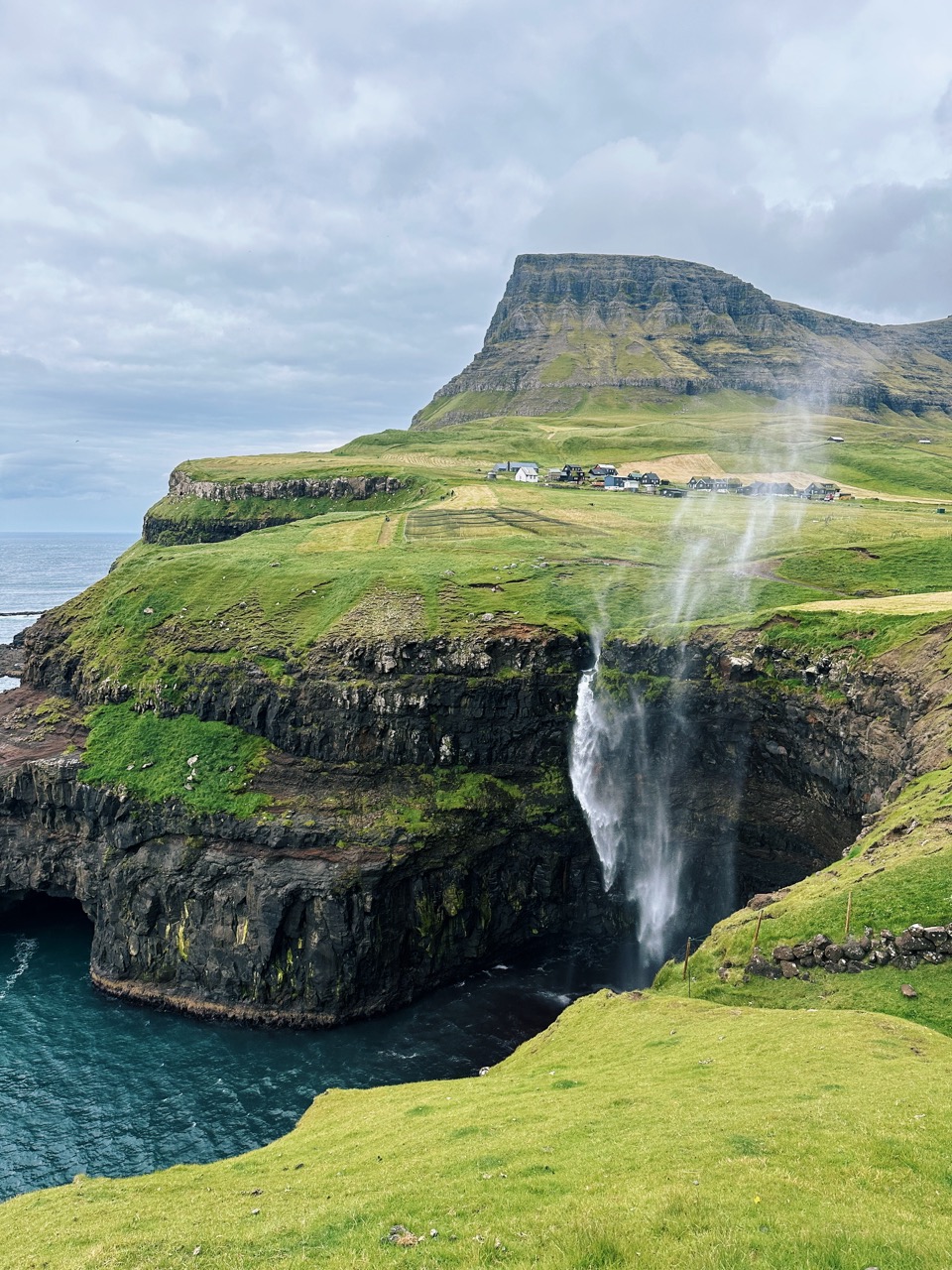 Mulafossur Waterfall visit